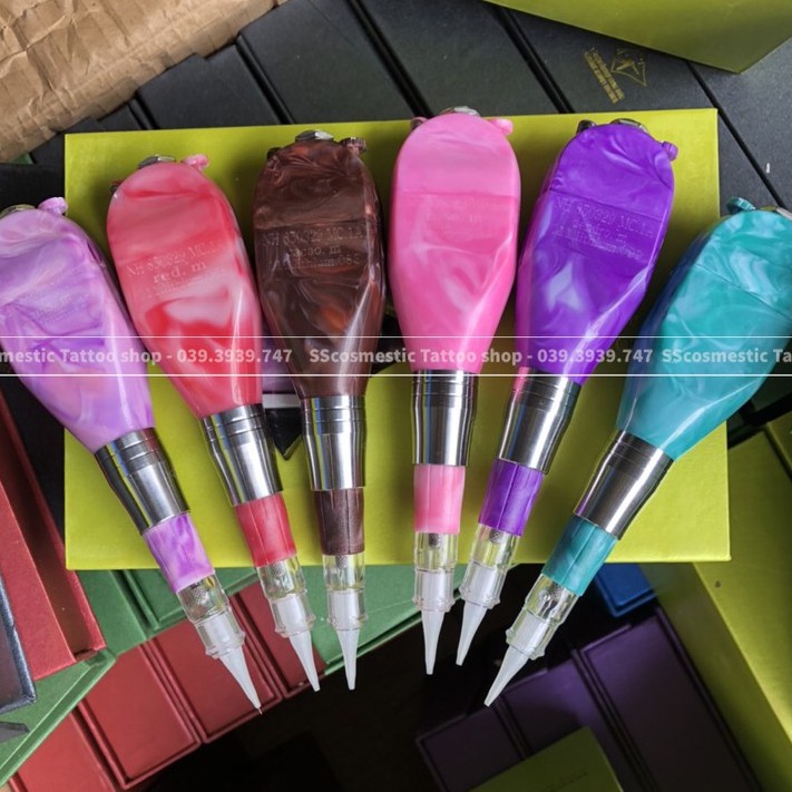 ✅xả kho ✅máy xăm thần thánh tích điện chỉnh tốc độ chỉnh kim ngắn đầu tròn việt nam-tạo hạt, dải hạt đẹp-màu ngẫu nhiên