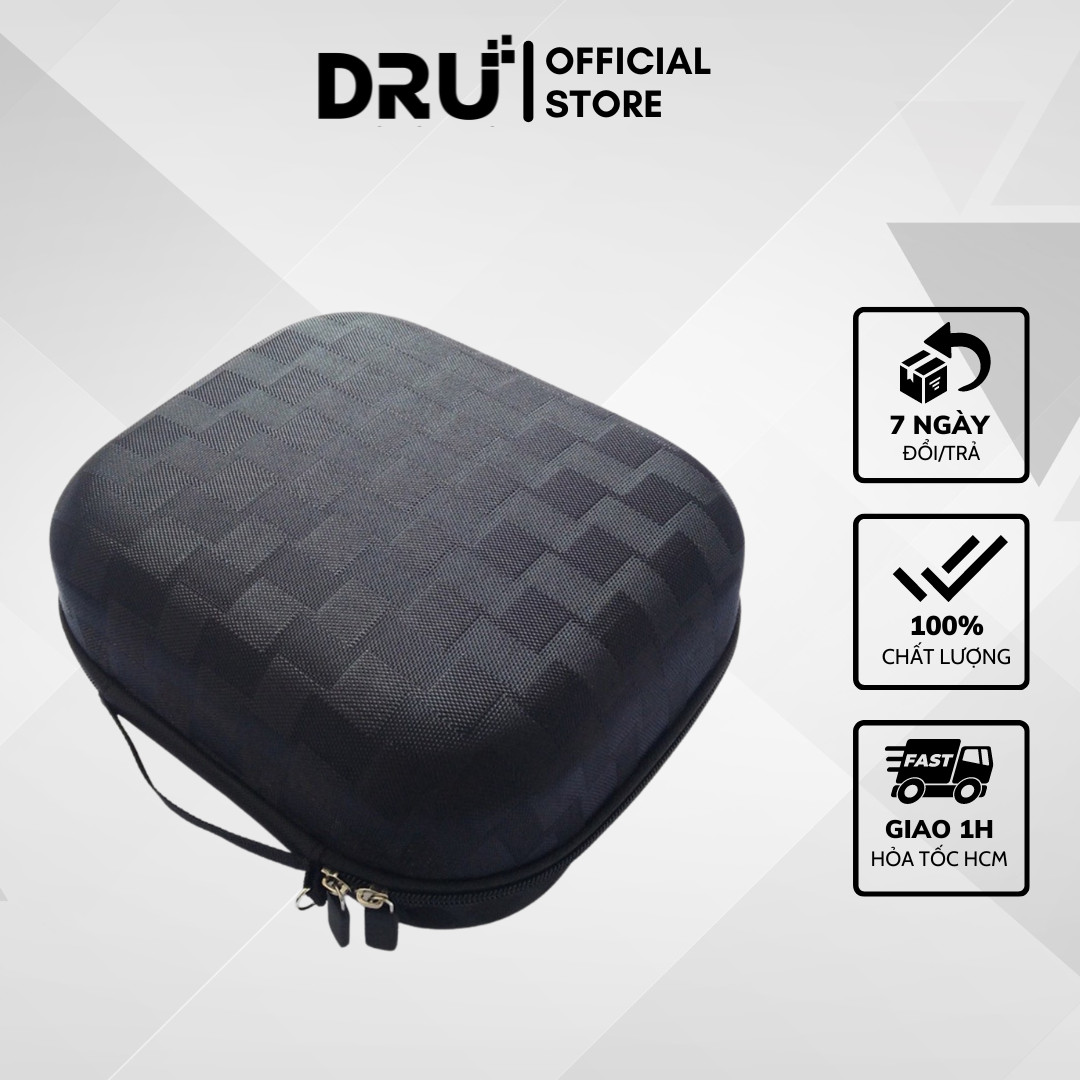 Hộp đựng tai nghe chụp tai cỡ cực lớn Dru- VD04