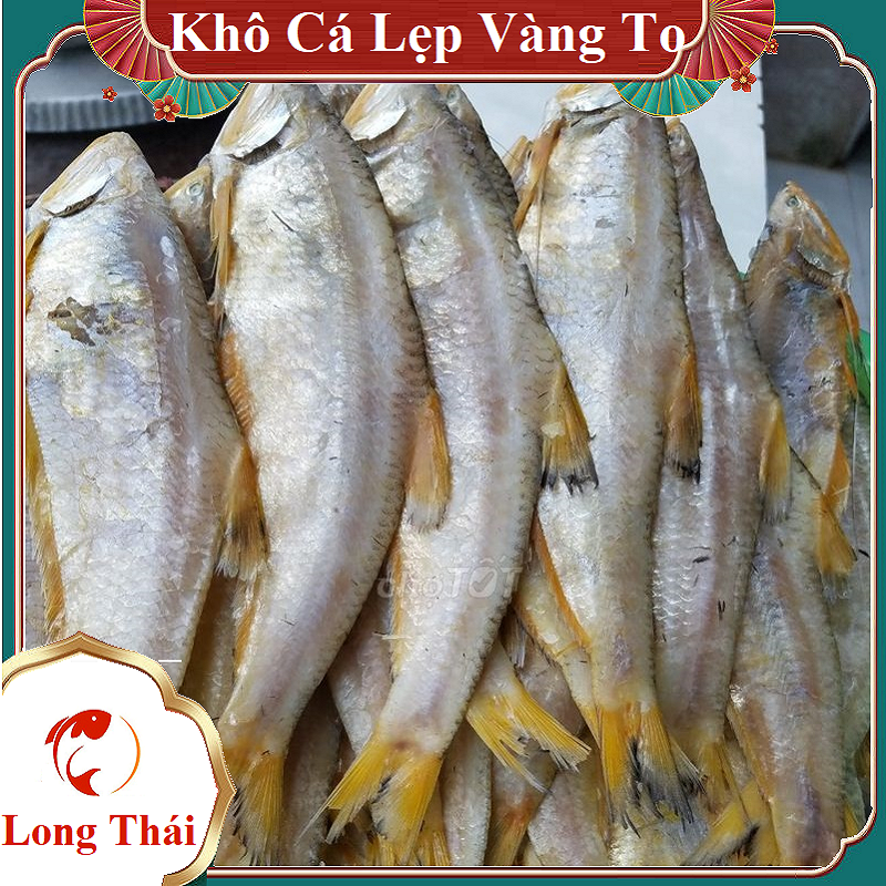 Khô cá lẹp vàng đặc sản vàng cà mau - long thái