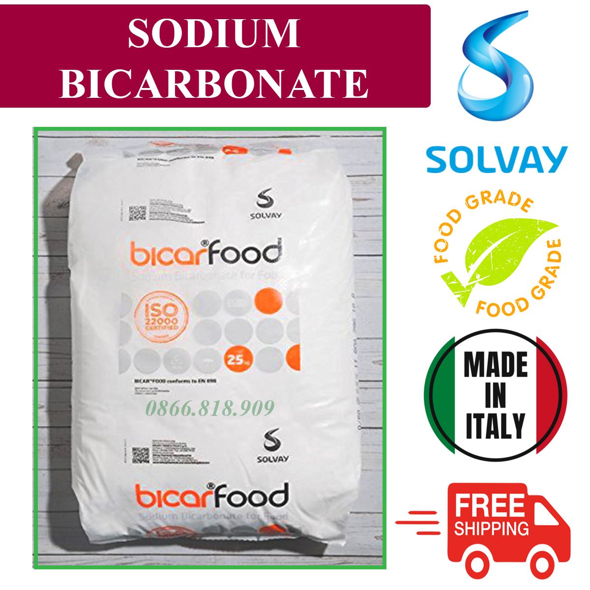 Baking soda powder-Italy imported nahco3 baking powder-sodium bicarbonate