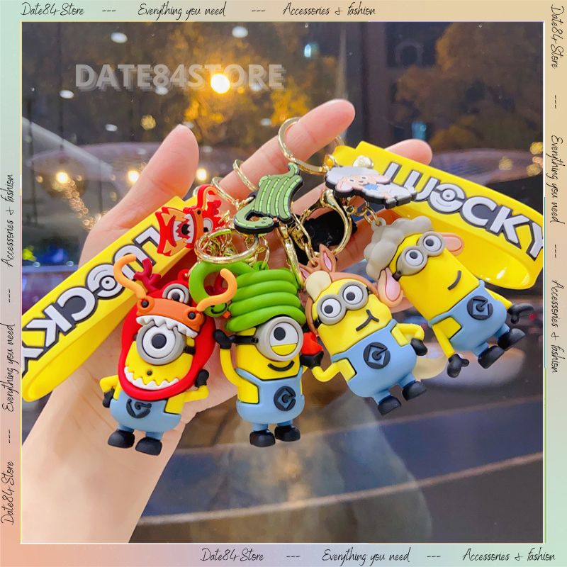 Móc khóa Minion 12 con giáp đáng yêu Date84store