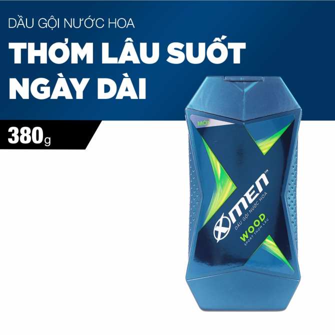 Dầu gội x-men nước hoa wood -380g