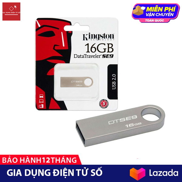 Combo 2 usb kingston se9 16g usb kingston 2g usb3.0 chống nước bh 1 năm