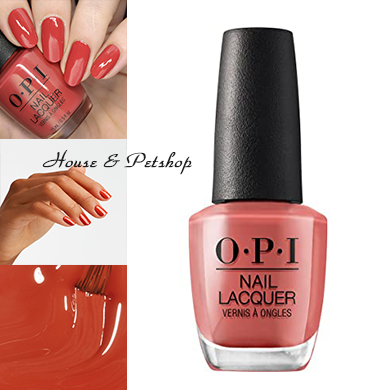 Sơn Móng Tay O.P.I - Sơn OPI Màu CAM ĐỎ mau khô Làm Đẹp cho Bàn tay Nail Cao Cấp