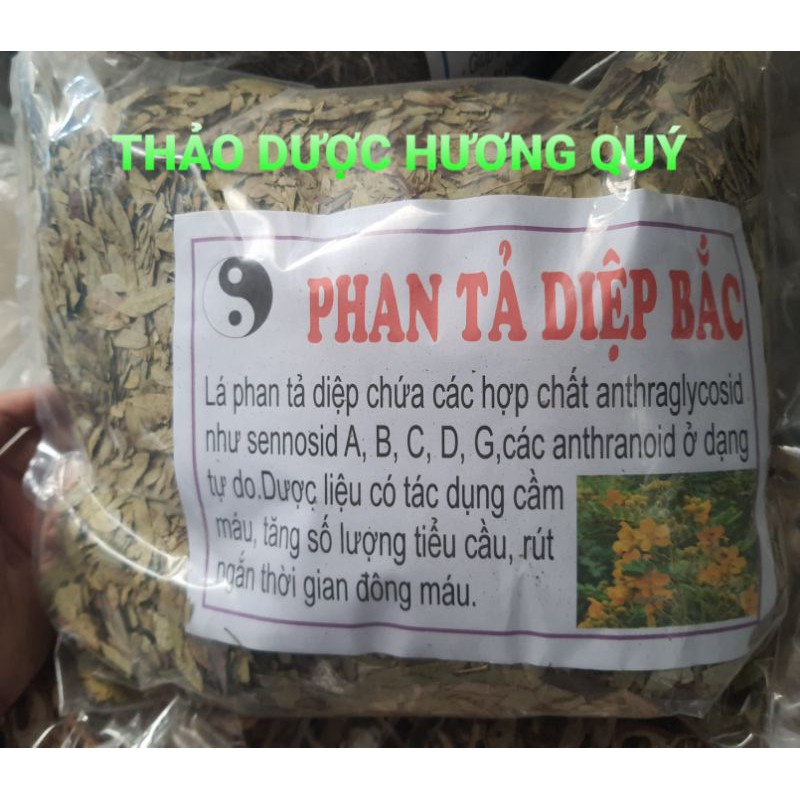1kg lá phan tả diệp khô, sạch, giảm cân hiệu quả, chống táo bón