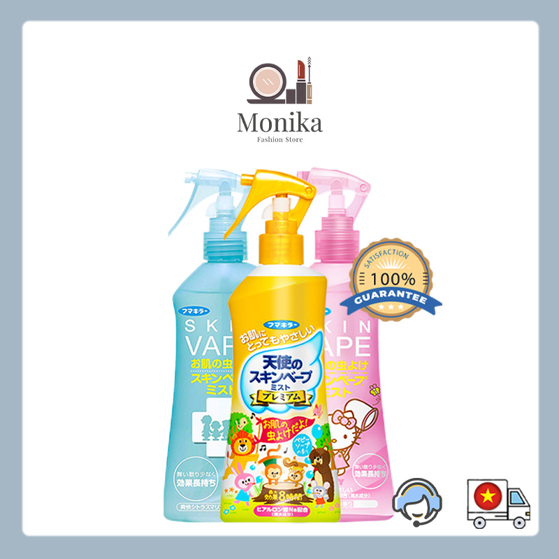 Xịt chống muỗi và côn trùng SkinVape 200ML Nhật Bản