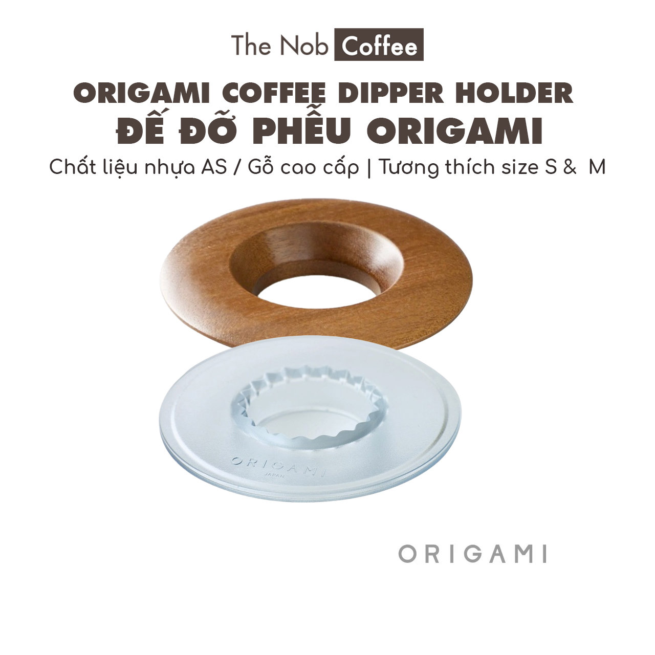 Đế phễu Origami Nhật Bản - Origami Dripper Holder