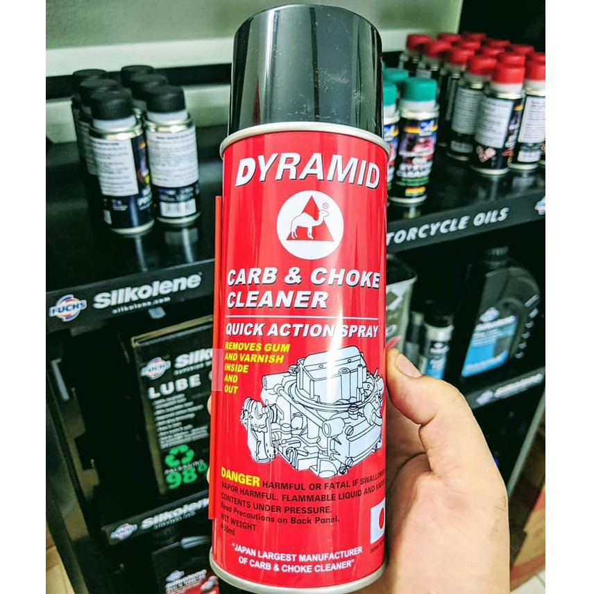 Chai xịt chế lạc đà, bình xịt tẩy rửa chế hòa khí, bình xăng con dyramid xe máy & ô tô 450ml