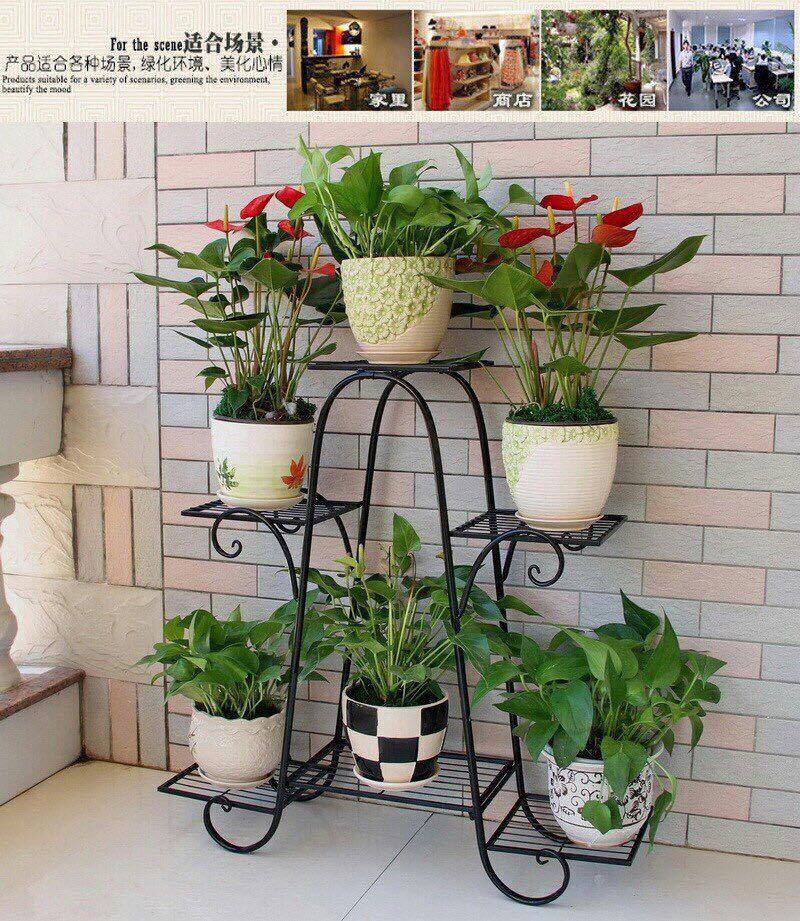 Kệ để chậu hoa 6 tầng loại to