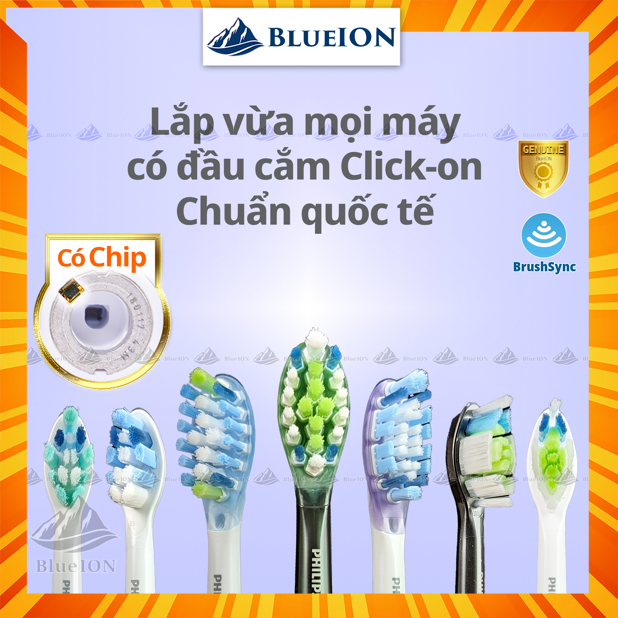 [HCM][HOT SALE] Đầu bàn chải điện Philips Sonicare các loại C2 G2 W C3 G3 W3 (Hàng Mỹ)