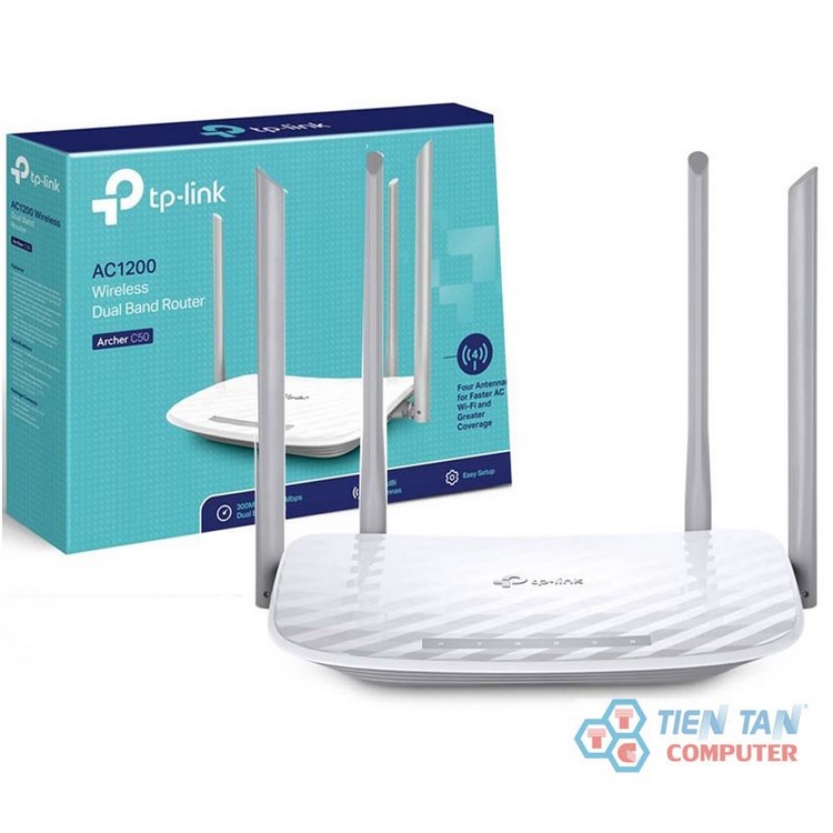 Phát Wifi TP-Link Archer C50 (AC1200) - Bảo Hành 1 Đổi 1