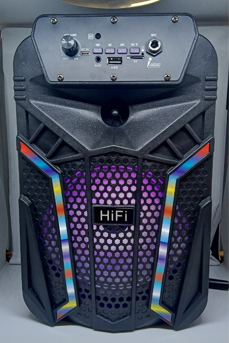 Loa bluetooth karaoke Cát Thái BT-606 tặng kèm micro karaoke thoải mái âm thanh HIFI