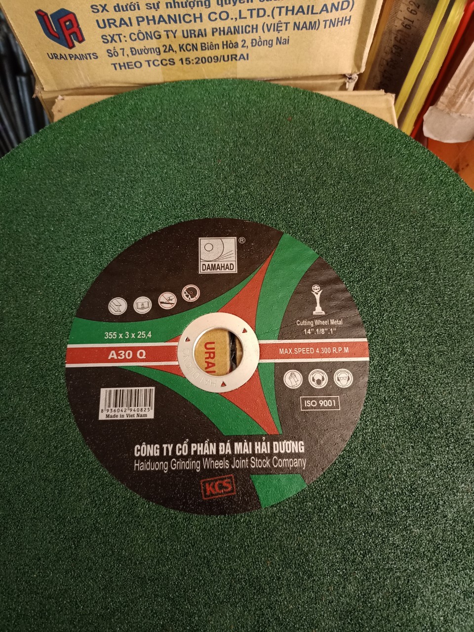 ĐÁ CẮT HẢI DƯƠNG 3T5 - MÀU XANH