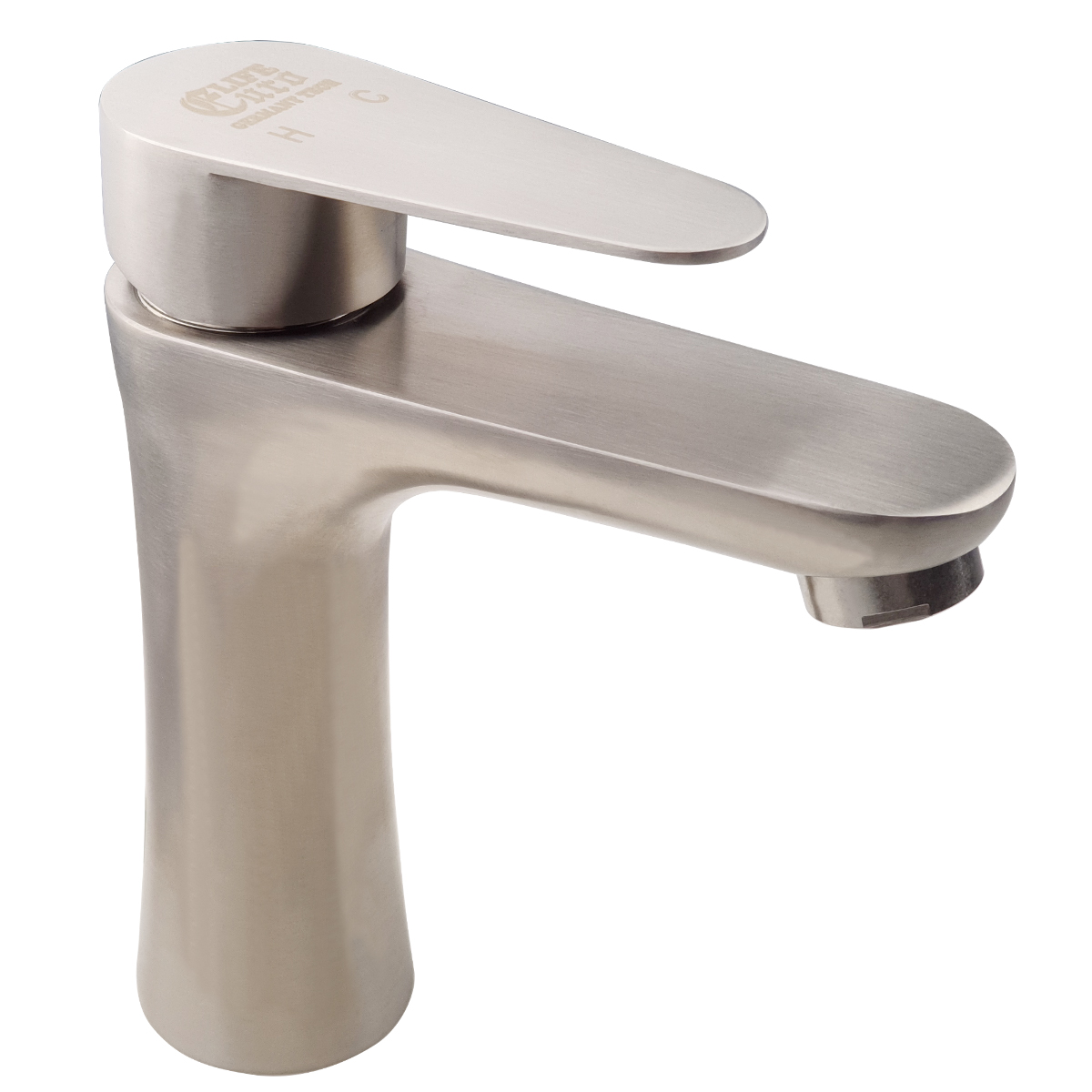 Vòi lavabo nóng lạnh inox sus 304 eurolife el-tul 02