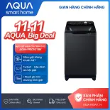 Máy giặt cửa trên Aqua 10KG AQW-FR101GT.BK - Miễn phí giao hàng toàn quốc - Hỗ trợ lắp đặt