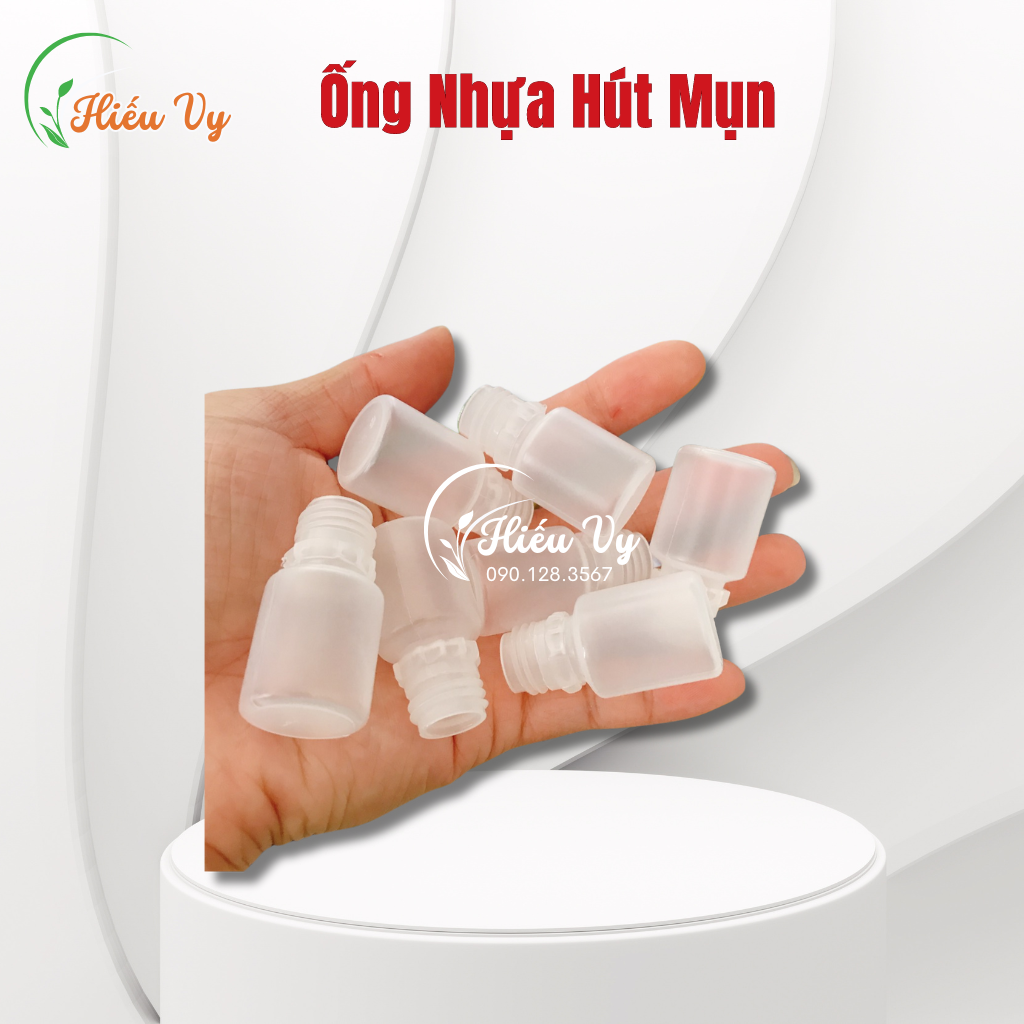 Ống nhựa hút mụn mủ hút máu bầm dùng 1 lần