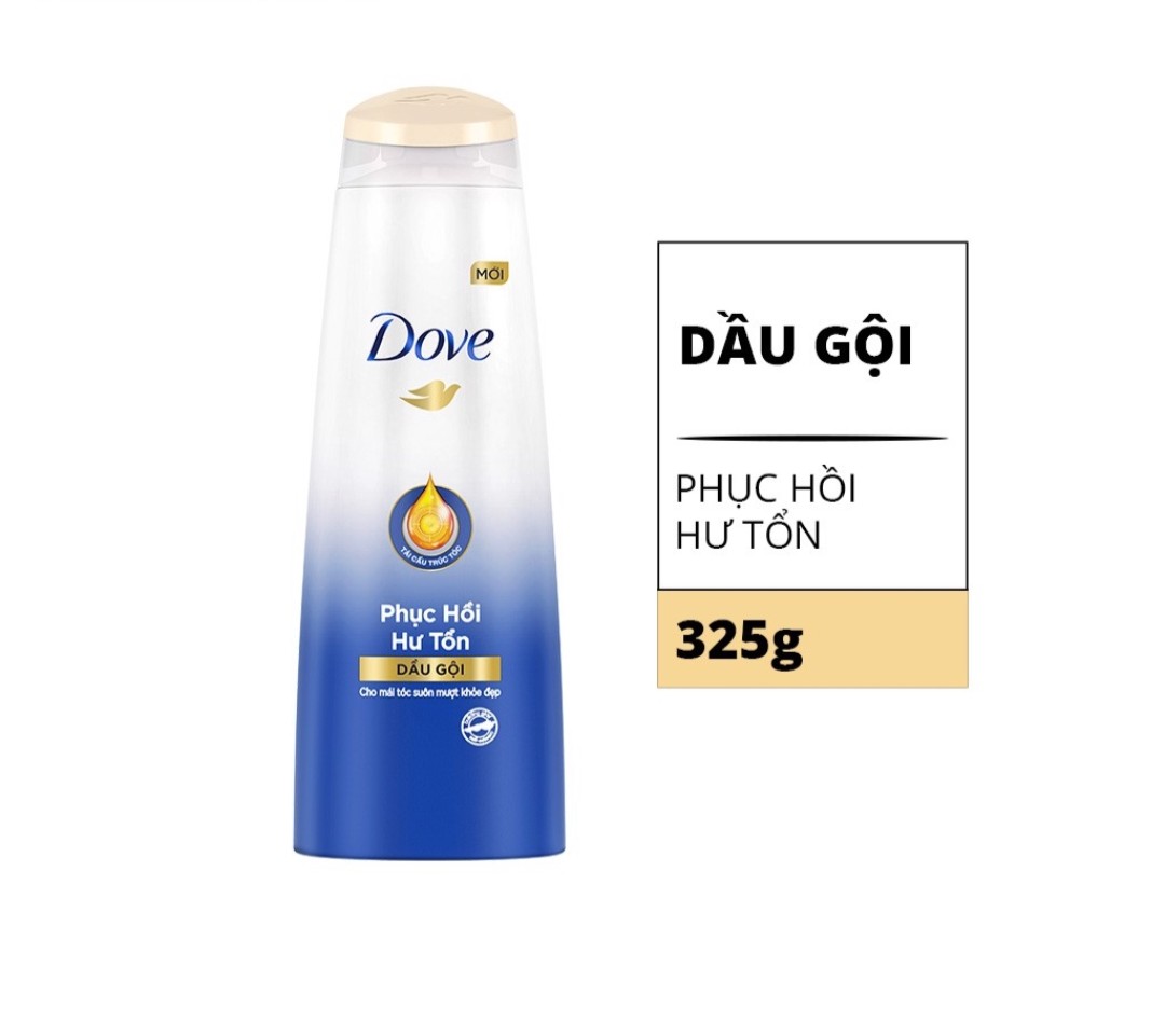 Dầu gội phục hồi hư tổn dove 325gr.