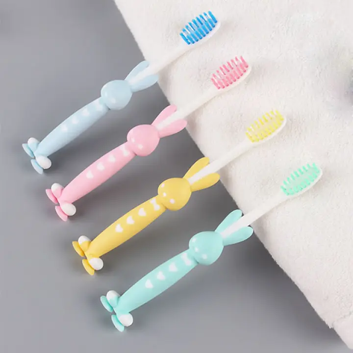 Set 4 bàn chải hình thú xuất Nhật cho bé | Lazada.vn