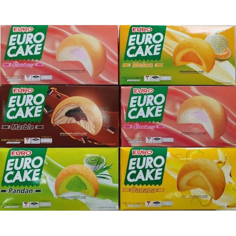 Bánh Trứng Thái Euro Cake Thái Lan