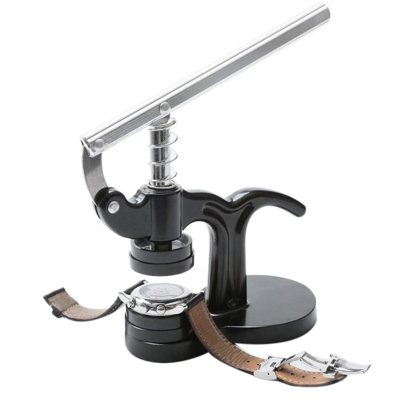 Máy ép đáy đồng hồ nhiều khuôn chất liệu cao cấp - dụng cụ sửa đồng hồ - hỗ trợ nhiều size mặt đáy - chất liệu cao cấp