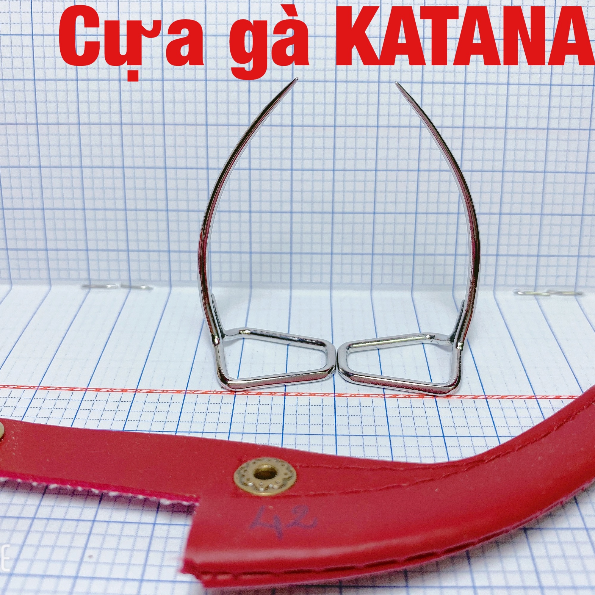 [HCM]Cựa gà tre thông kim thép Mỹ 42