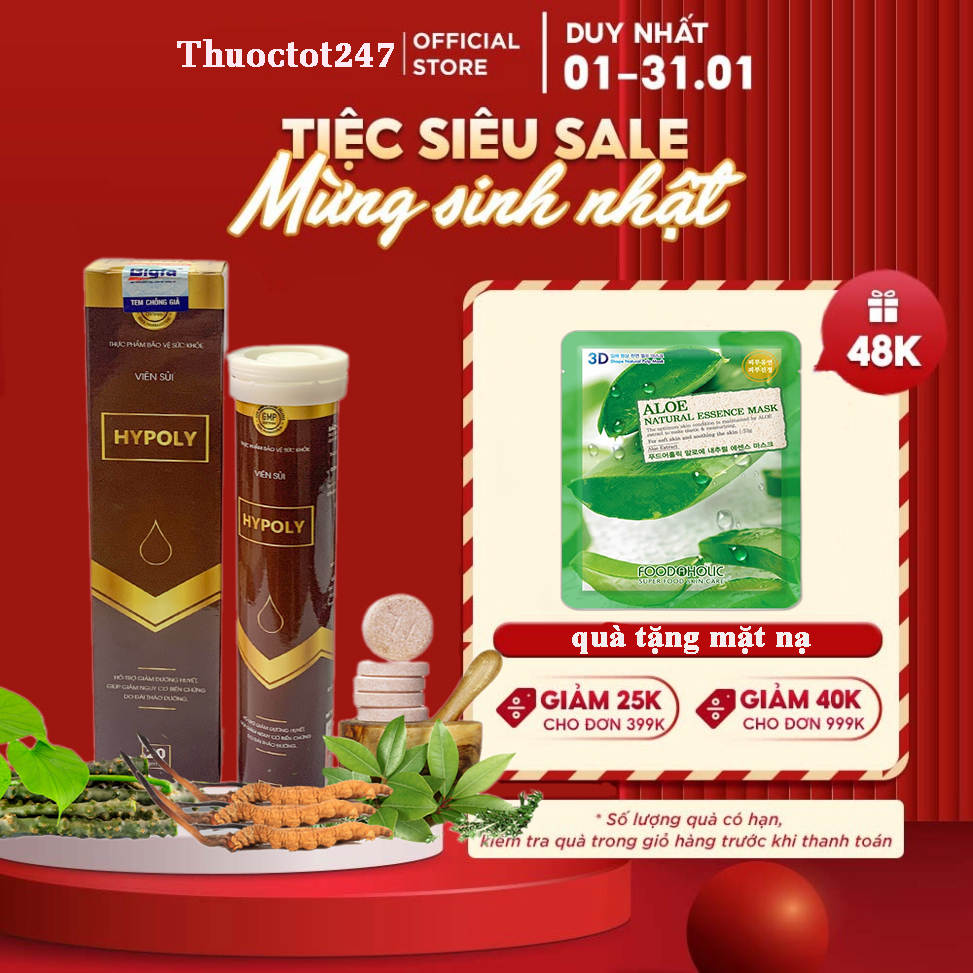 ✅ VIÊN SỦI HYPOLY 👍[Freeship] ❤️ - CHÍNH HÃNG