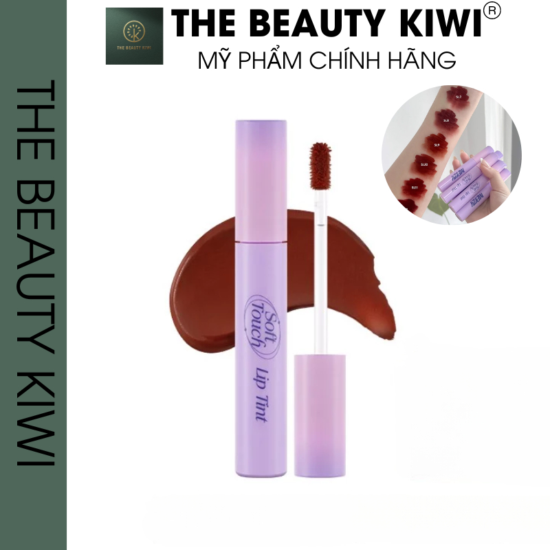 Son kem siêu lì, siêu mịn môi hàn quốc merzy soft touch lip tint 3g