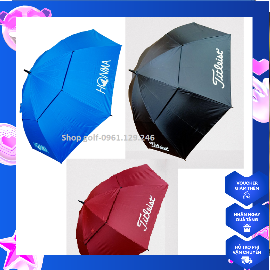 Ô golf- dù golf- dù golf titliest- ô honma- dù golf honma- dù golf titliest chất liệu vải dù