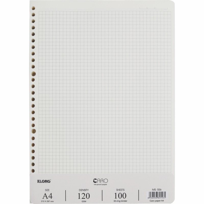 Tập 100 tờ Giấy A4 30 Holes refill Binder A4