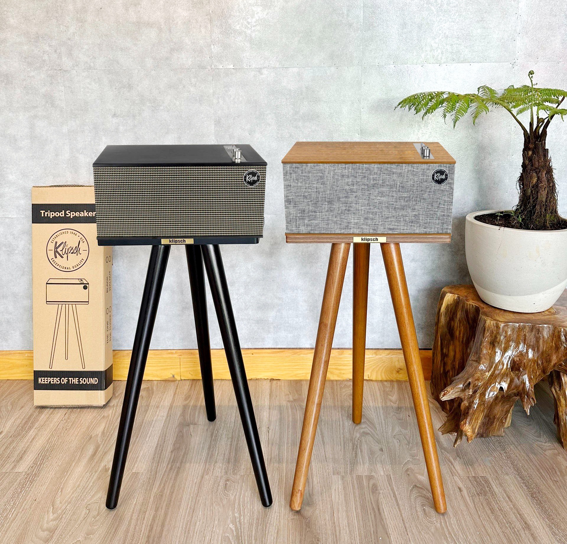 Chân để loa klipsch : the one - the three