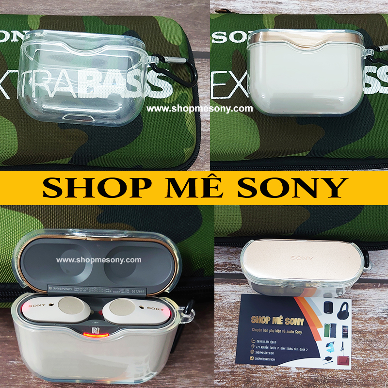 Case ốp trong suốt sony wf 1000xm3