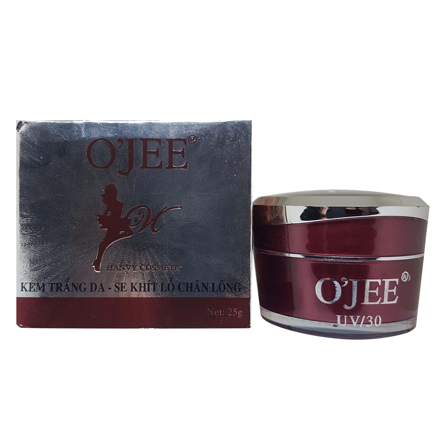 [HCM]KEM TRẮNG DA SE KHÍT LỖ CHÂN LÔNG OJEE 25G - KEM O'JEE TRẮNG DA SE KHÍT LỖ CHÂN LÔNG 25G