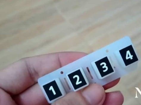Nút nhấn chức năng 1234 đàn roland ea7