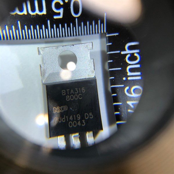 Triac bta316-800c bta316 16a 800v to-220 mới chính hãng 100%