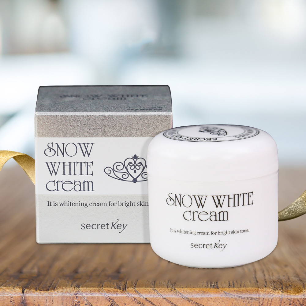 [HCM]Kem dưỡng trắng da đa năng Secretkey Snow White Cream 50g