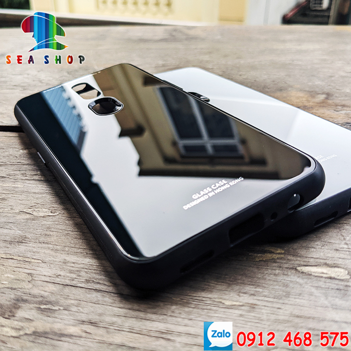 Ốp lưng Oppo F11 Pro mặt lưng bằng chất liệu kính cường lực - Màu sắc luôn tươi sáng