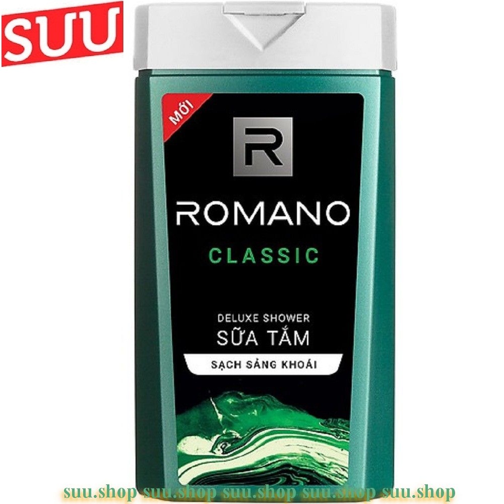 Sữa tắm cao cấp cho nam romano classic 180g
