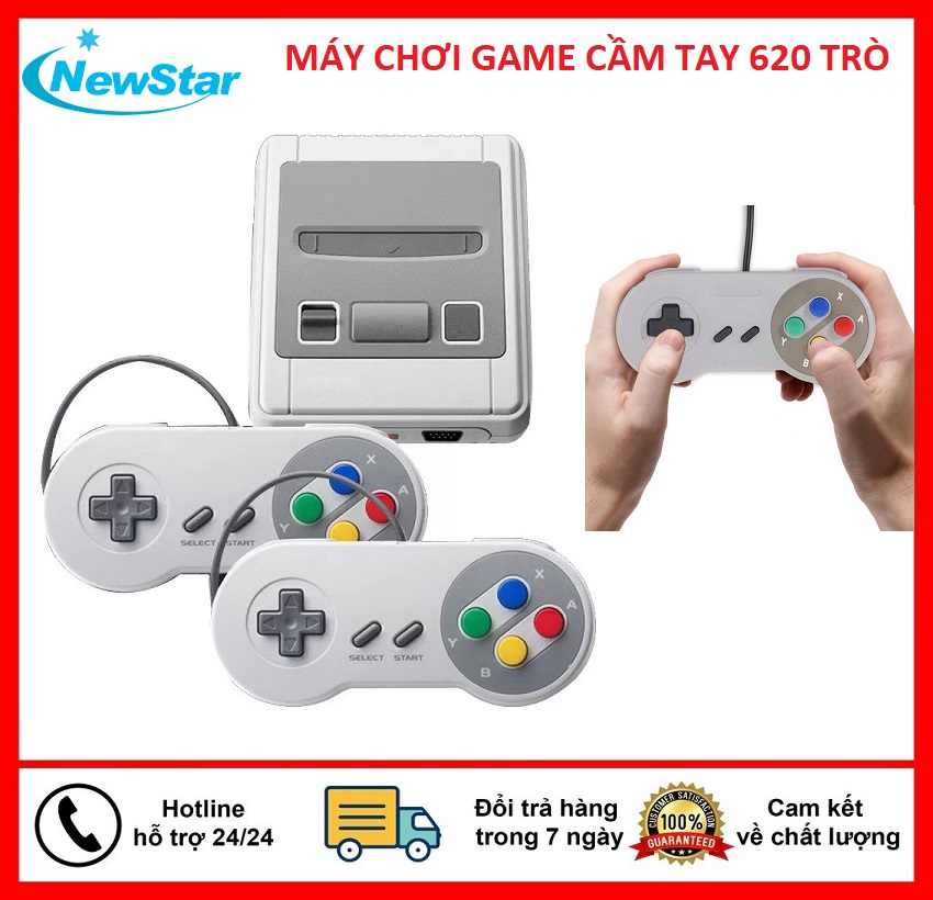 Máy chơi Game 620 trò phiên bản classic Super mini SFC 4 nút- hàng cao cấp - mario -supreme -nintendo-Máy chơi game cầm tay. máy chơi game 2 nút, máy