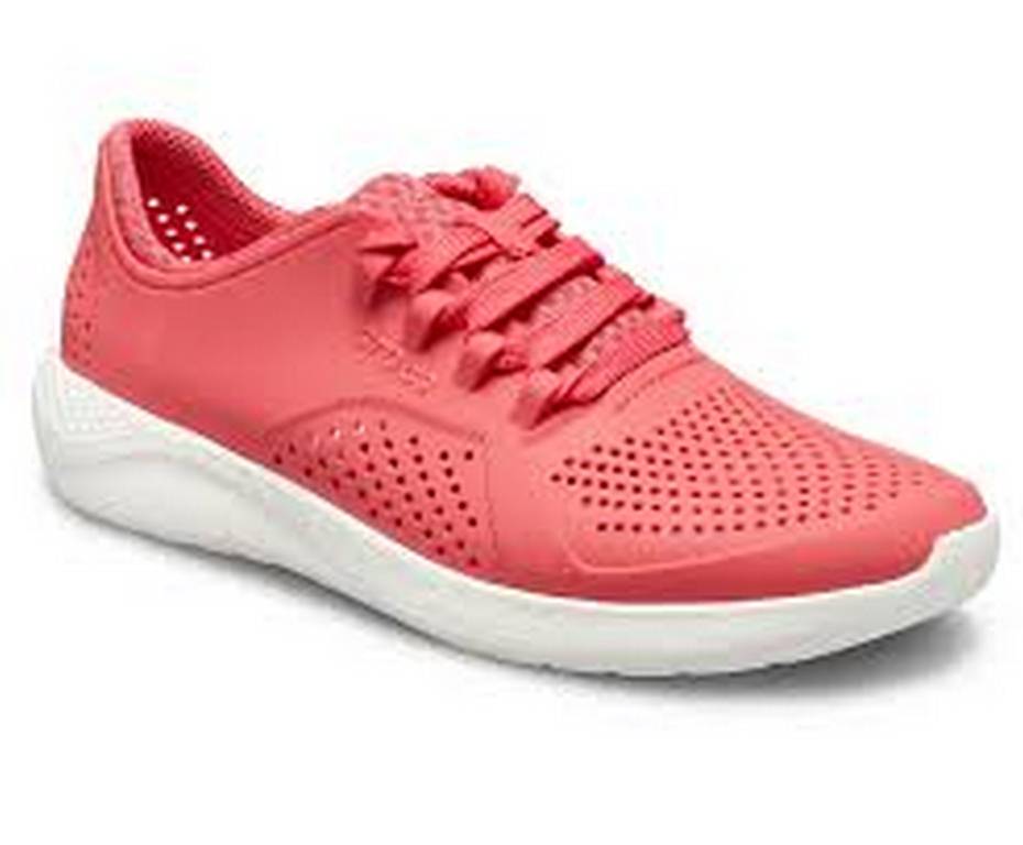 [3-Day Sale] Men's Lace-Up Plastic Shoes - Super Waterproof, Anti-Slip, Genuine Literide Pacer Crocs Shoes - 3