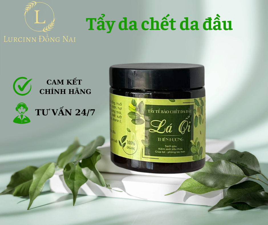 Tẩy tế bào chết da đầu Thiên Hương 300g- Sạch gàu Giảm ngứa