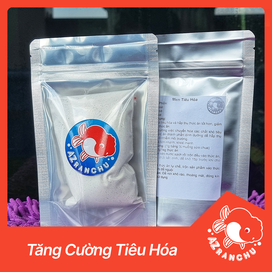 Men tiêu hóa cho cá | Giúp cá lớn nhanh, khoẻ mạnh, tăng cường tiêu hóa - AZRanchu