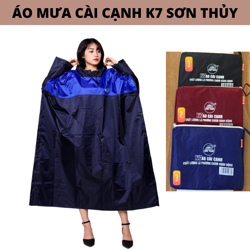 Áo mưa tiện lợi, Áo mưa cài cạnh SƠN THỦY K7, Tìm mua áo mưa công ty chính hãng, áo mưa thời trang cao cấp bền, đẹp, chất lượng