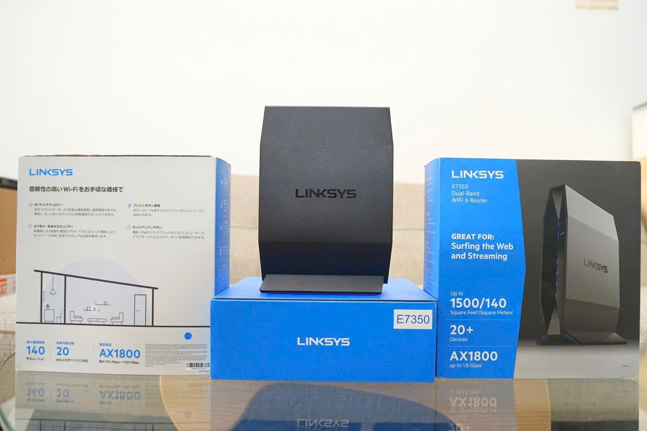 Router Wifi Chuẩn Wifi 6 Linksys Max Stream MR7350