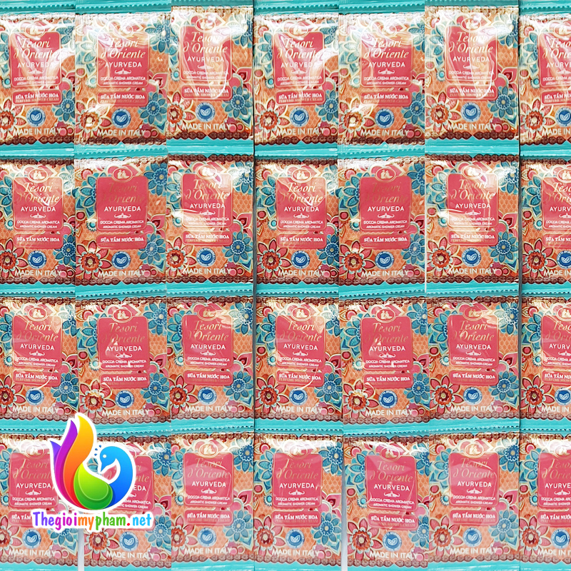 Sữa Tắm Tesori d'Oriente Hương Ayurveda Dây 12 Gói