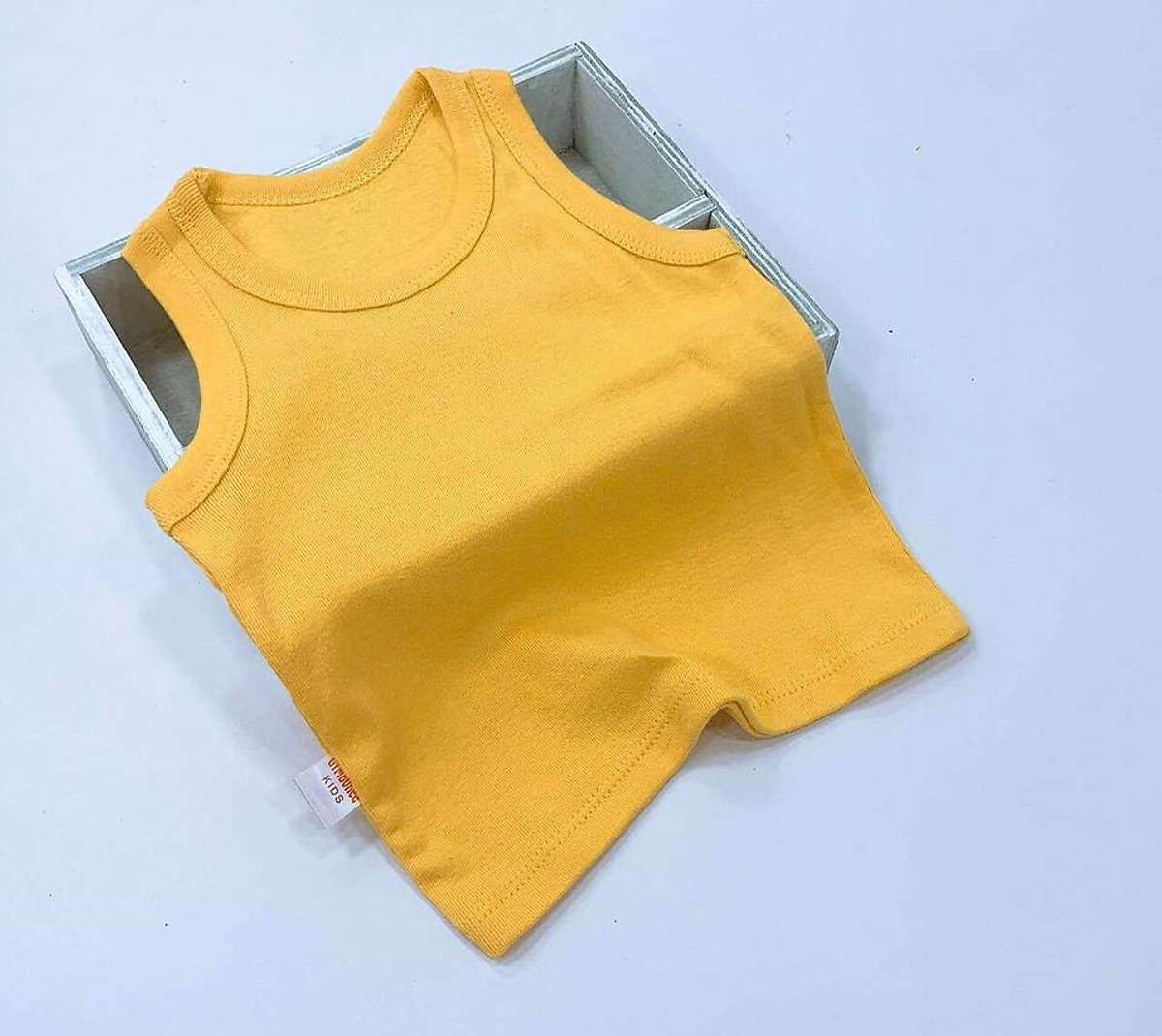 Áo thun ba lỗ/áo ba lỗ bé trai, bé gái size 1 từ 5-8kg