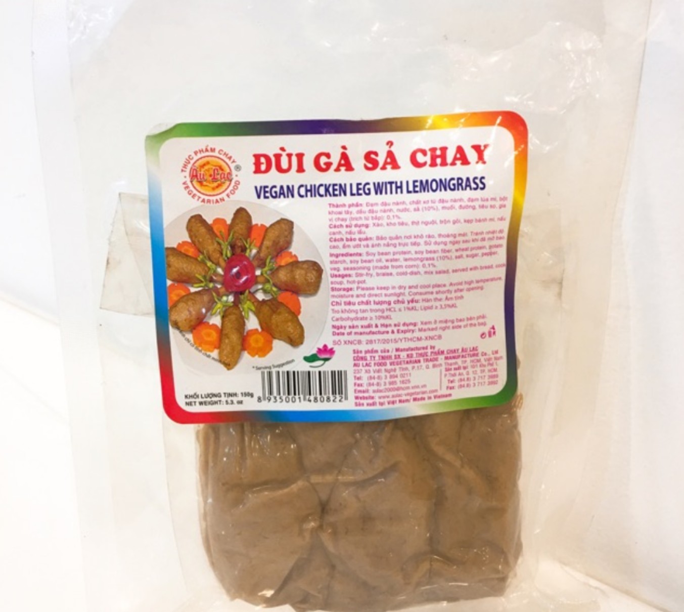Đùi gà sả chay âu lạc