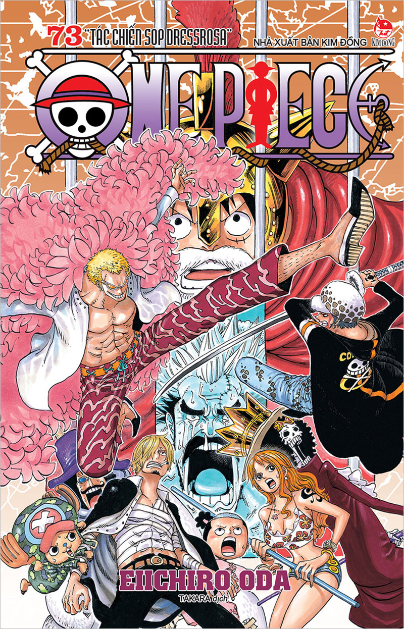 Kim đồng - one piece - tập 73