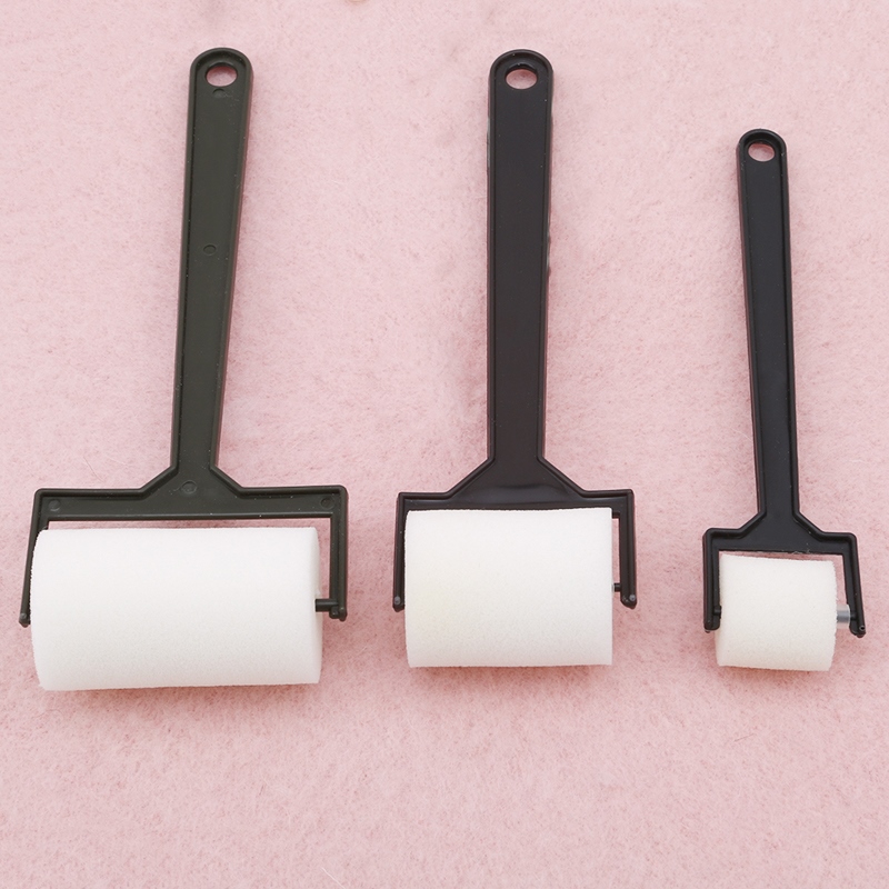 hot【DT】☃  3pcs/set New Sponge Brush Foam Painting Kids Craft Drawing Supplies