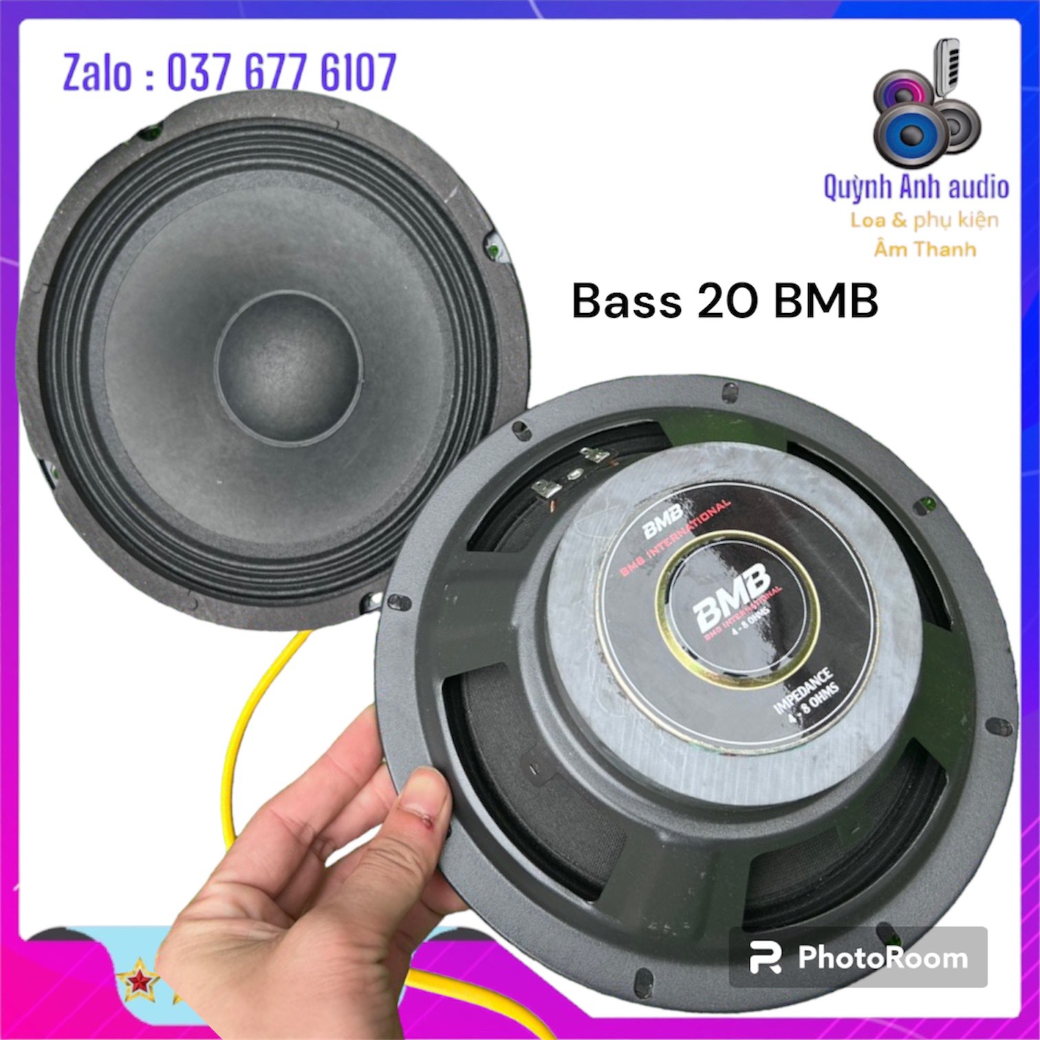 1 củ loa bass 20 gân vải bmb từ 100 hàng nhập khẩu