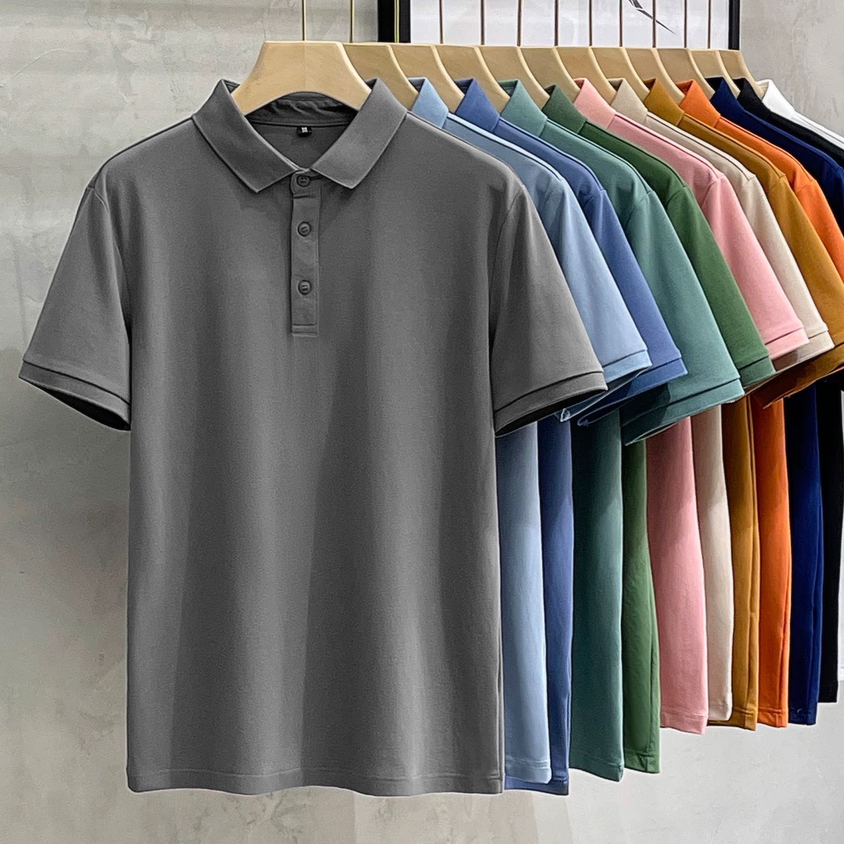  Áo Thun POLO Nam Tay Cổ Trụ Tay Ngắn 10 Màu Thịnh Hành Yêu Thích Nhất Hiện Nay 1006 